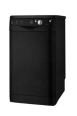 Indesit IDS105KUK Slimline Dishwasher - Black